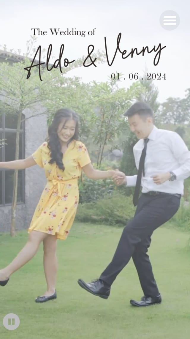 Undangan Aldo & Venny